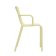 Scaun Kartell Generic A design Philippe Starck, galben