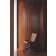 Scaun birou Kartell P/Wood design Philippe Stark, baza negru, Dark Wood