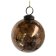 Decoratiune brad Deko Senso glob 9cm, sticla, rosu auriu oxidat