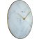 Ceas de perete NeXtime Marble 40cm, alb