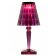 Veioza Kartell Big Battery design Ferruccio Laviani, LED 3W, h37.3cm, violet pruna transparent