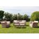Canapea Kartell Bubble Club cu doua locuri, design Philippe Starck, 195cm, cipria