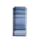 Comoda Kartell Sound-Rack design Ludovica & Roberto Palomba, 75x26x53cm, albastru transparent