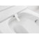 Set complet vas wc suspendat Roca Inspira In-Wash In-Tank Rimless 390x585mm cu functie de bideu, rezervor integrat si capac inchidere lenta, alb