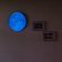 Ceas de perete NeXtime Blue Moon Dome 35cm