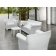 Canapea Kartell Bubble Club cu doua locuri, design Philippe Starck, 195cm, alb zinc