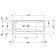 Cada baie rectangulara Duravit Darling New 170x70cm, acril, orientare dreapta, montaj incastrat sau cu panouri
