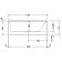 Cada baie rectangulara Duravit Vero 170x70cm, acril, spatar orientare dreapta