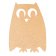 Panou pluta Securit Silhouette Owl 40,7x30x0,5cm