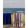 Prosop de plaja Tommy Hilfiger Red and Blue Striped 100x180cm, Albastru Navy