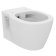 Set vas WC suspendat Ideal Standard Connect Rimless ,capac inchidere lenta si rezervor incastrat ProSys Eco M cu clapeta crom