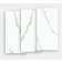 Gresie portelanata FMG Marmi Classici Maxfine 300x150cm, 6mm, Extra White Lucidato