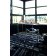 Scaun Kartell HI-CUT design Philippe Stark & Eugeni Quittlet, negru-transparent