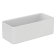 Cada free-standing Ideal Standard Conca Solid Surface 180x80cm, cu sifon tip push-open inclus, alb mat