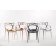 Set 2 scaune Kartell Masters design Philippe Starck & Eugeni Quitllet, auriu metalizat