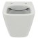 Vas WC suspendat Ideal Standard I.life B Rimless+, glazura HY Smartguard, alb