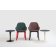 Masuta Kartell TipTop design Philippe Starck & Eugeni Quitlet, editie Double J, d48.5cm, h50, model olive