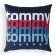 Perna decorativa Tommy Jeans TJ Rainbow 40x40cm, albastru navy