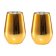 Set 2 pahare apa Schott Zwiesel Vina Shine Gold, cristal Tritan, 397ml