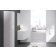 Dulap baza pentru lavoar de colt Ravak Concept 10° cu un sertar, 65x53.5x45cm, dreapta, alb