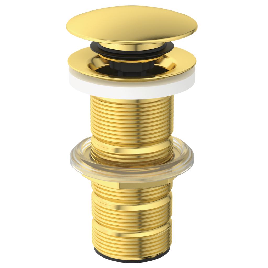 Ventil click-clack Ideal Standard pentru lavoare fara preaplin auriu periat Ideal Standard