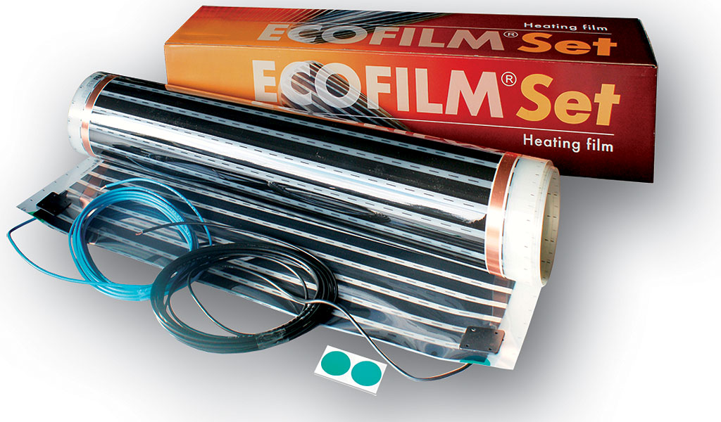 Kit Ecofilm folie incalzire pentru pardoseli din lemn si parchet ES13-550 2 5 mp