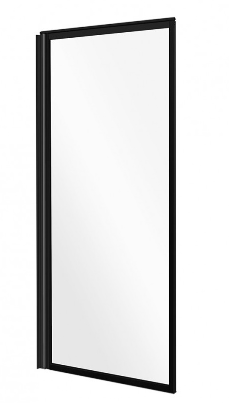 Paravan de cada Besco Enzo I 70x140cm un element mobil profil negru 70x140cm