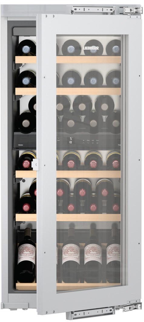 Vitrina de vinuri incorporabila Liebherr Vinidor EWTdf 2353 48 sticle Super Silent usa sticla clasa G 2353