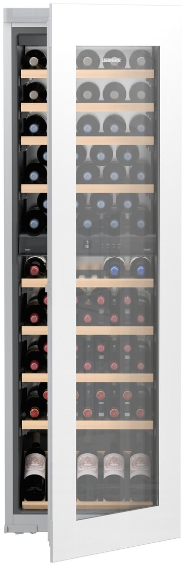 Vitrina de vinuri incorporabila Liebherr Vinidor EWTgw 3583 83 sticle Super Silent usa sticla clasa G alb 3583