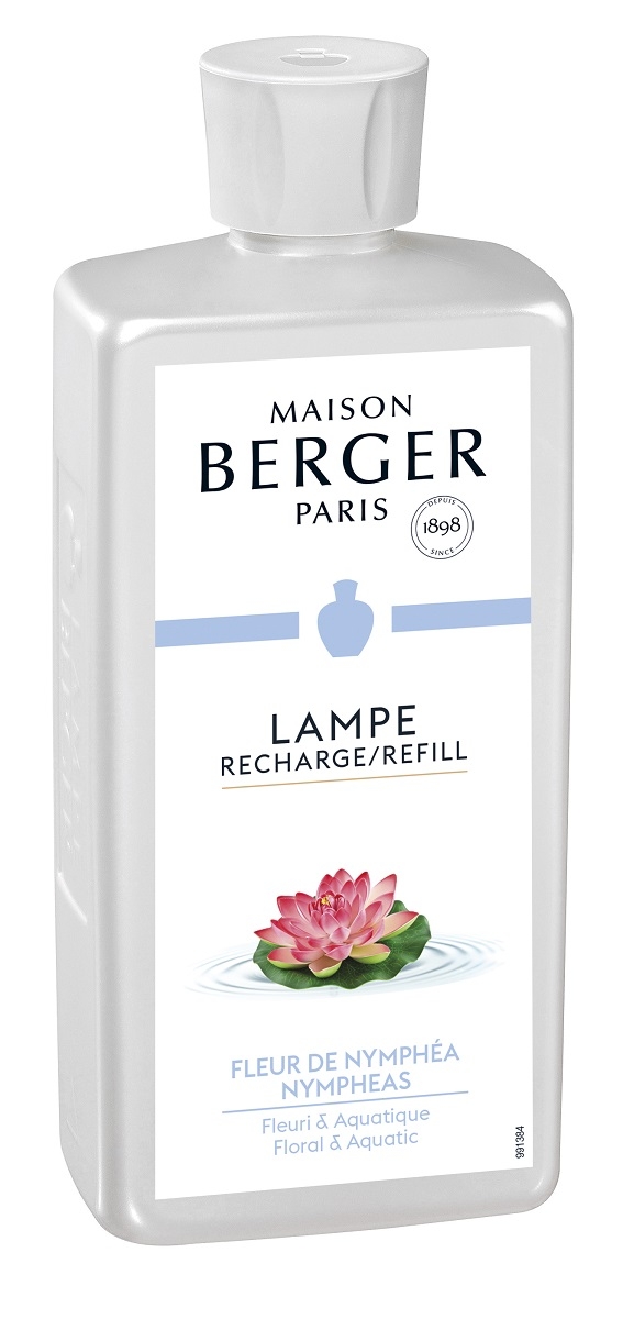 Parfum pentru lampa catalitica Berger Fleur de Nymphea 500ml Maison Berger imagine noua 2022