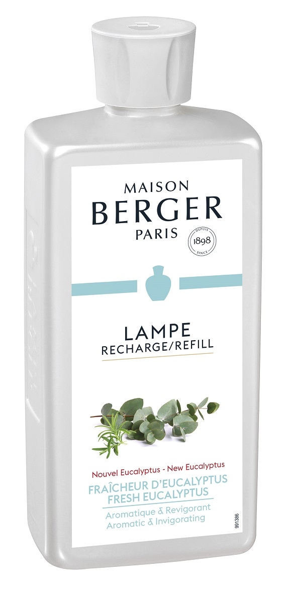 Parfum pentru lampa catalitica Berger Fraicheur d’Eucalyptus 500ml Maison Berger