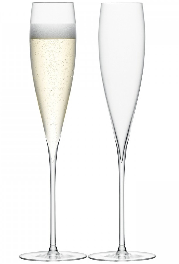 Set 2 pahare LSA International Savoy Champagne Flute 200ml LSA International pret redus imagine 2022