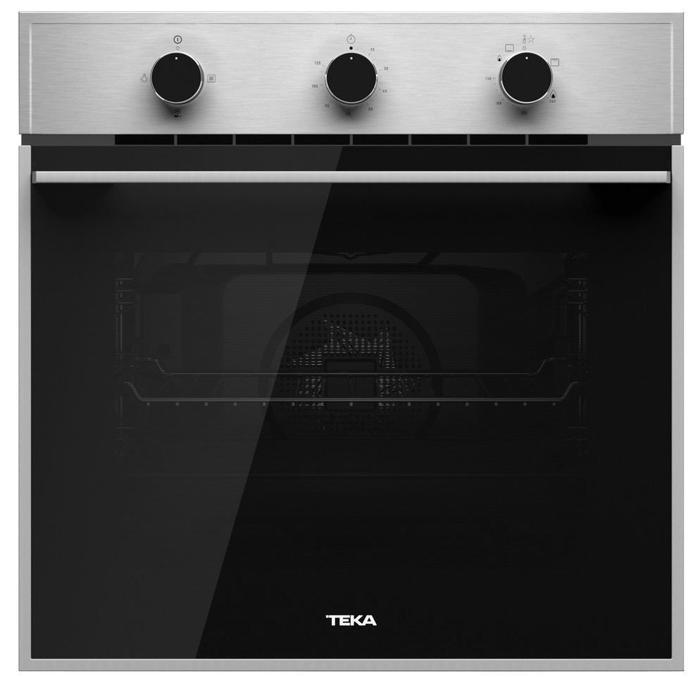 Cuptor gaz incorporabil Teka HSB 740 G 60 litri grill gaz ventilator Hydroclean timer mecanic inox antipata 740