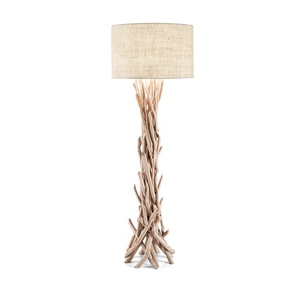 Lampadar Ideal Lux Driftwood PT1 1x60W 55×157.5cm Ideal Lux imagine 2022 by aka-home.ro