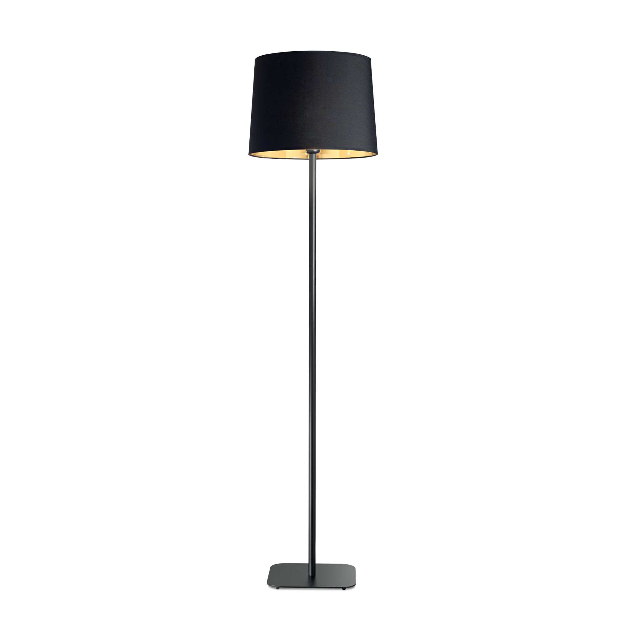 Lampadar Ideal Lux Nordik PT1 1x60W E27 h162cm negru mat 1x60W