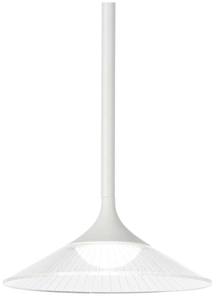 Suspensie Ideal Lux Tristan SP LED 5W h43-187cm alb Ideal Lux imagine reduss.ro 2022