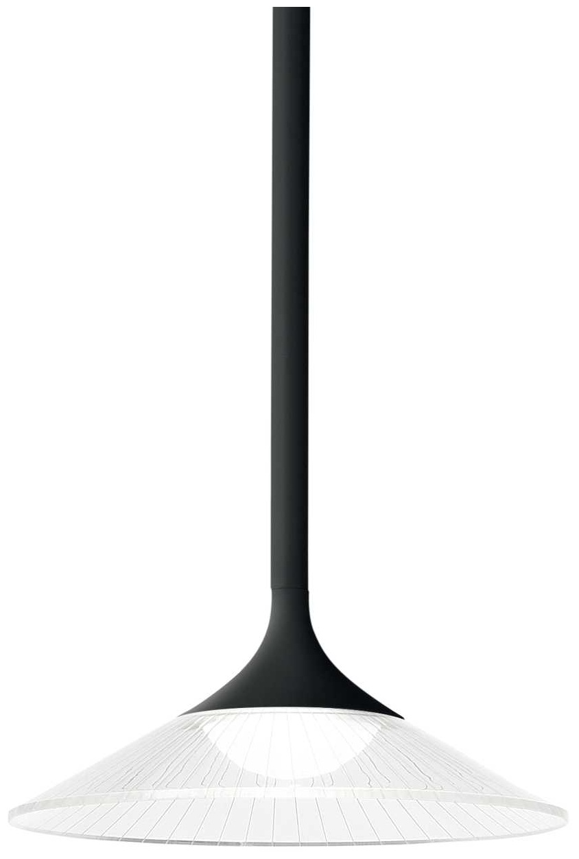 Suspensie Ideal Lux Tristan SP LED 5W h43-187cm negru Ideal Lux pret redus imagine 2022