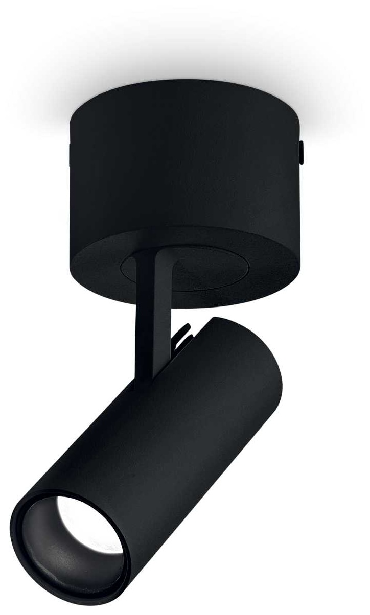 Aplica Ideal Lux Play PL1 LED 7W negru Ideal Lux imagine noua 2022