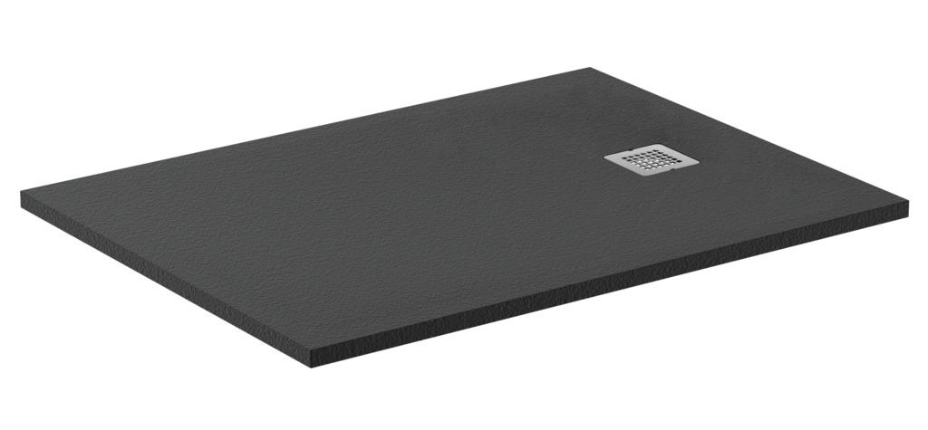 Poza Cadita de dus dreptunghiulara Ideal Standard Ultra Flat S 120x80 cm Ideal Solid negru