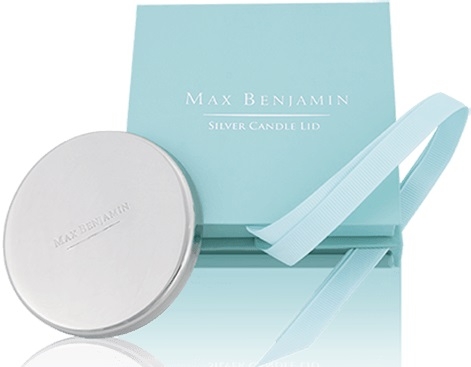 Poza Capac pentru lumanare parfumata Max Benjamin Silver GiftBox