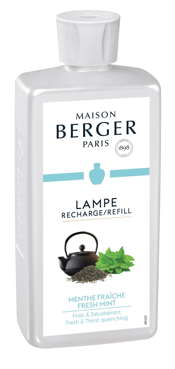 Parfum pentru lampa catalitica Berger Menthe Fraiche au Riad 500ml Maison Berger