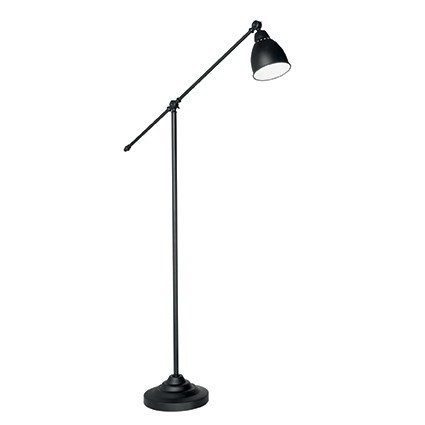 Lampadar Ideal Lux Newton PT1 1x60W 26x150cm negru Ideal Lux