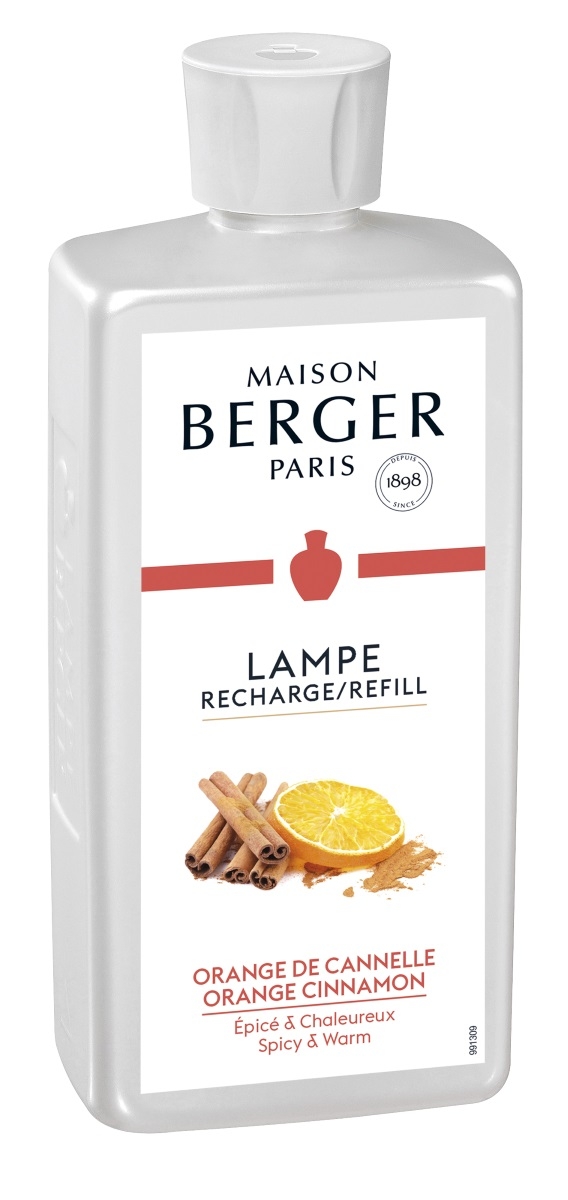 Parfum pentru lampa catalitica Berger Orange de Cannelle 500ml Maison Berger