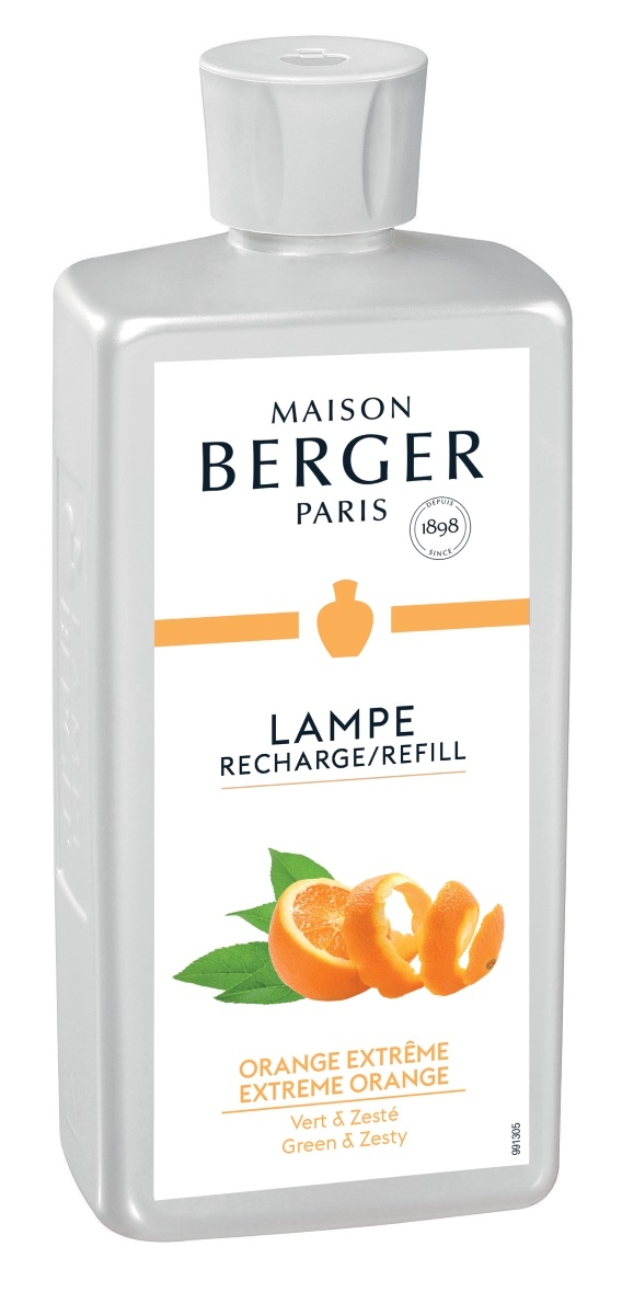 Parfum pentru lampa catalitica Berger Extreme Orange 500ml Maison Berger imagine noua 2022