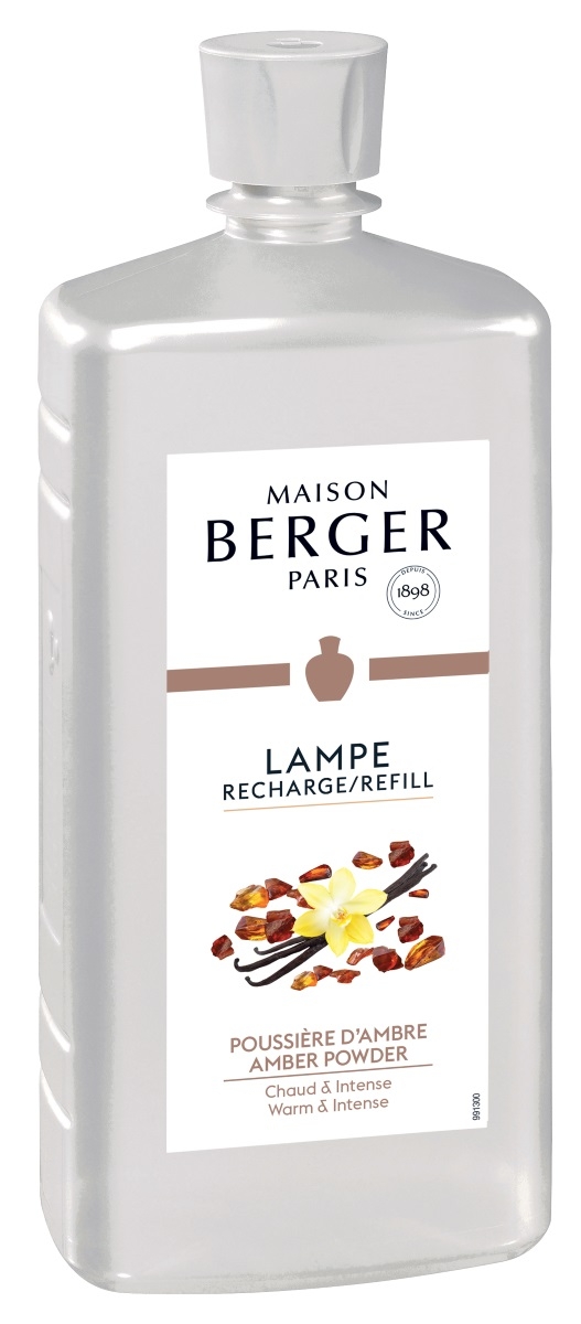 Parfum pentru lampa catalitica Berger Poussiere D’Ambre 1000ml Maison Berger pret redus imagine 2022