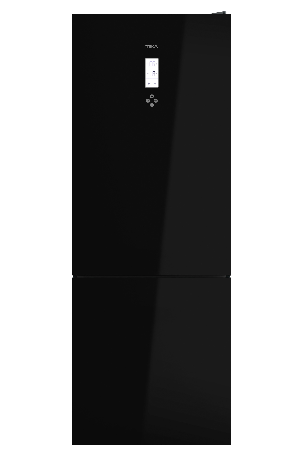 Combina frigorifica Teka Maestro RBF 78720 GBK LongLife No Frost IonClean 461 litri net clasa A++ Cristal Black 461