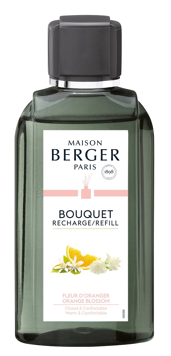 Parfum pentru difuzor Berger Bouquet Parfume Fleur d’Oranger 200ml Maison Berger imagine noua 2022