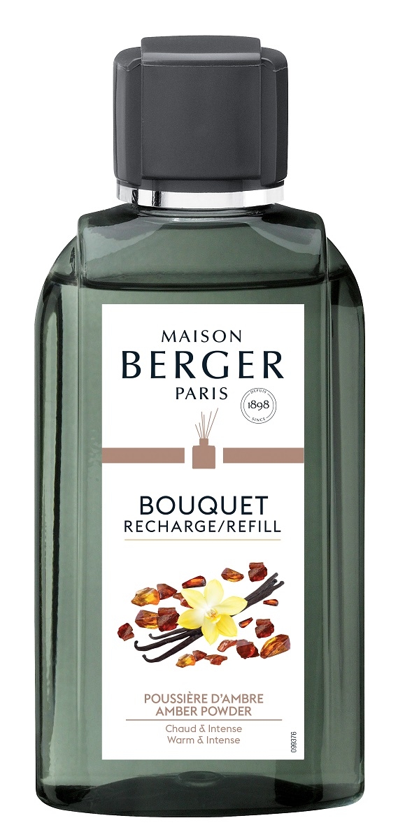 Parfum pentru difuzor Berger Bouquet Parfume Poussiere d’Ambre 200ml Maison Berger imagine model 2022