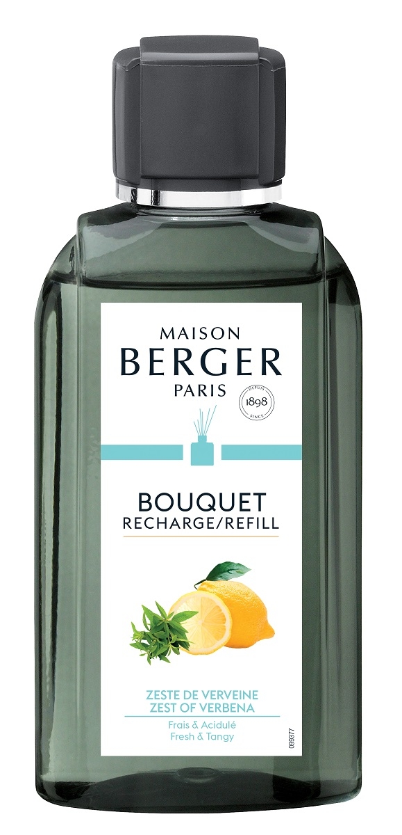 Parfum pentru difuzor Berger Bouquet Parfume Zeste de Verveine 200ml Maison Berger imagine noua 2022