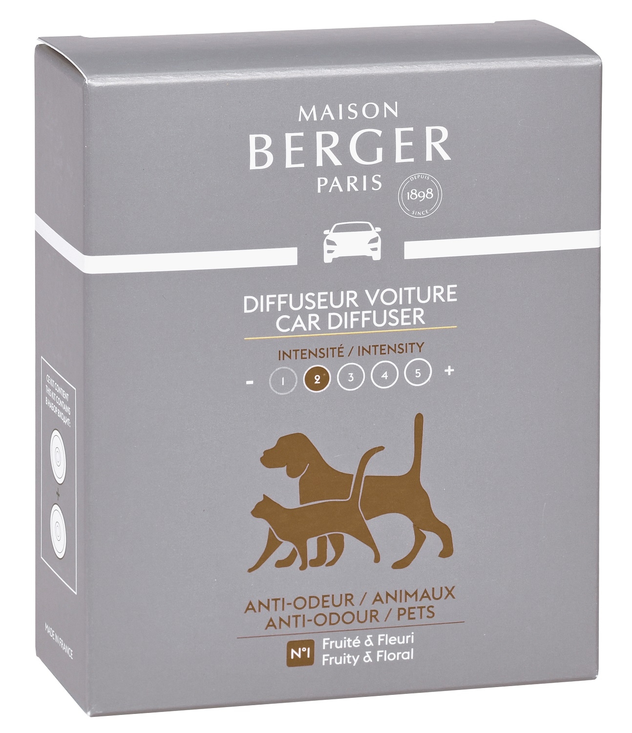 Rezerve ceramice odorizant masina Berger Animals 2 piese Maison Berger imagine 2022 1-1.ro